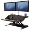 Fellowes SIT-STAND Lotus Negra