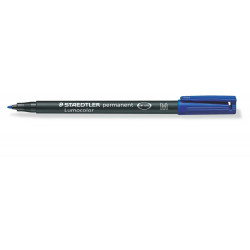 Lumocolor M Azul Permanent Pen