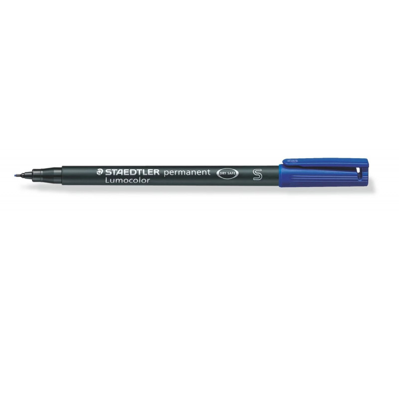 Lumocolor S Azul Permanent Pen