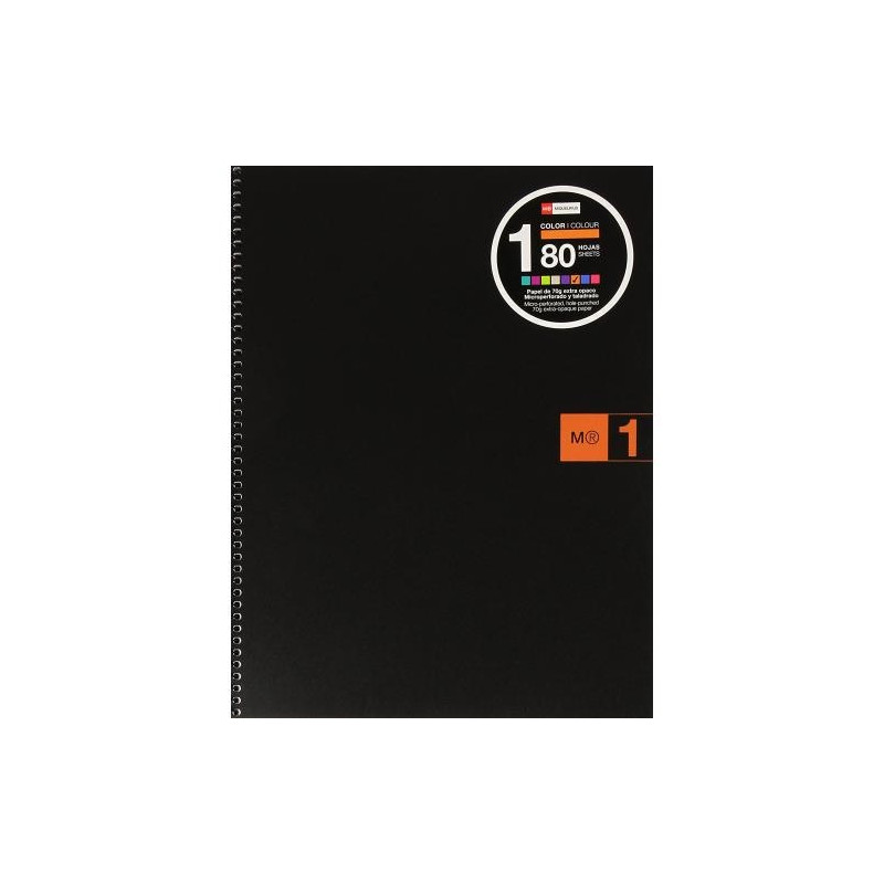 NoteBook1 A4 Basic Naranja