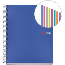 Notebook8 A4 Basic PP Azul