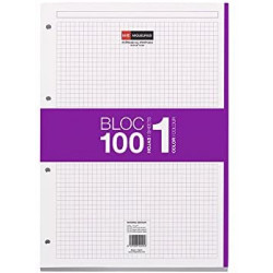 Notebook1 A4 5x5 lila