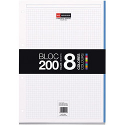 Notebook8 A4 5x5 8 colores