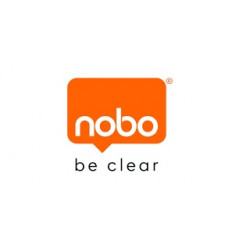 Nobo 680x380mm Cristal Blanco