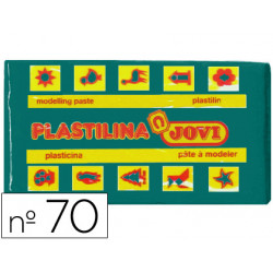 Plastilina Jovi 70 Verde Oscuro
