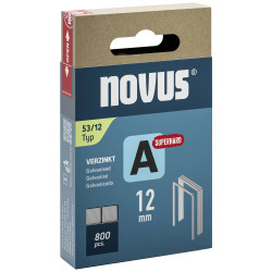 Grapas Novus A 53/12 800u 6 cajas