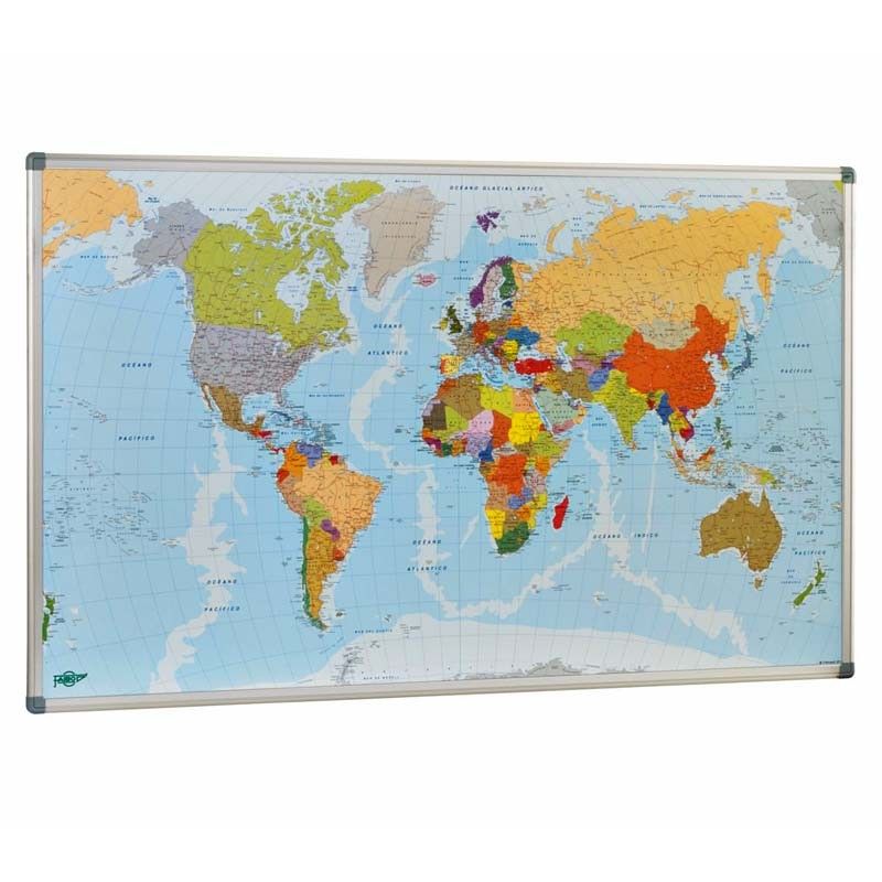 Mapa mural del Mundo Faibo