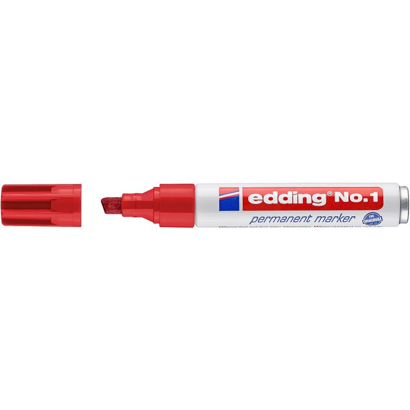 Rotulador Edding Nº1  Rojo