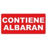 Etiquetas APLI CONTIENE ALBARAN