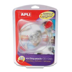 Kit Apli Etiquetado cd-dvd
