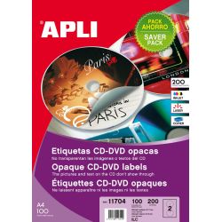 Etiquetas Para CD-DVD 117mm
