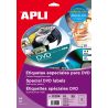 Etiquetas APLI DVD 117mm