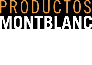 Productos Montblanc